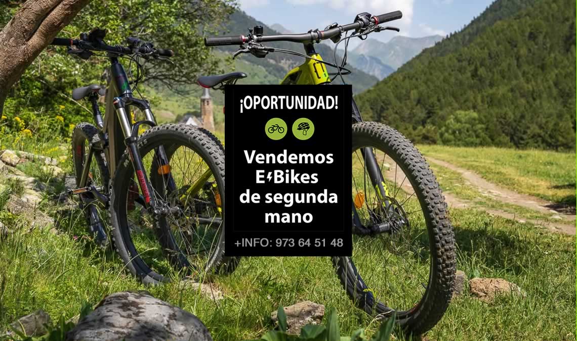 Venta ebike (bicicletas eléctricas) de segunda mano en Val d'Aran. Baqueira
